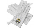 Masonic Regalia Hands Embroidery Gloves